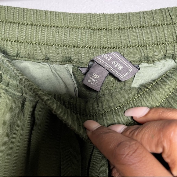 J. Crew Point Sur‎ Women Jogger Pants 2 Petite Casual Pull On Lounge - Picture 5 of 9